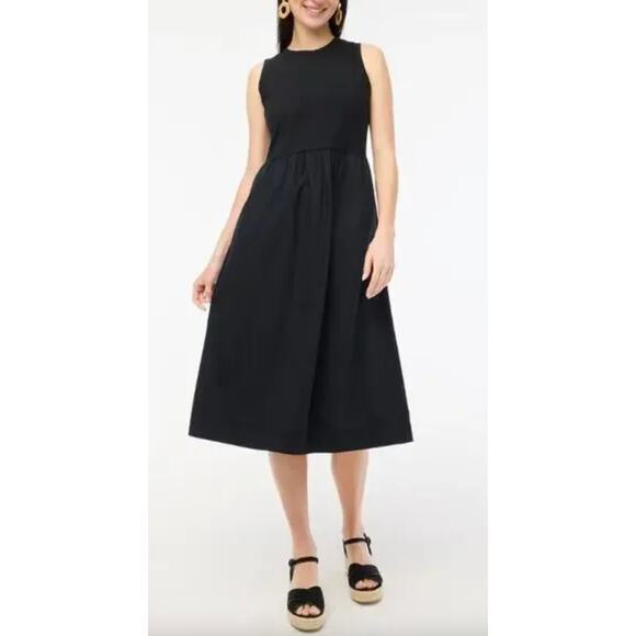 J. Crew Factory Dresses & Skirts - J Crew Factory | NWT | High-neck mix-knit dress in Black | Sz S